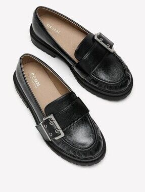 PENN PENNINGTONS Extra Wide Width Sz 8WW Faux Leather Slip On Shoes